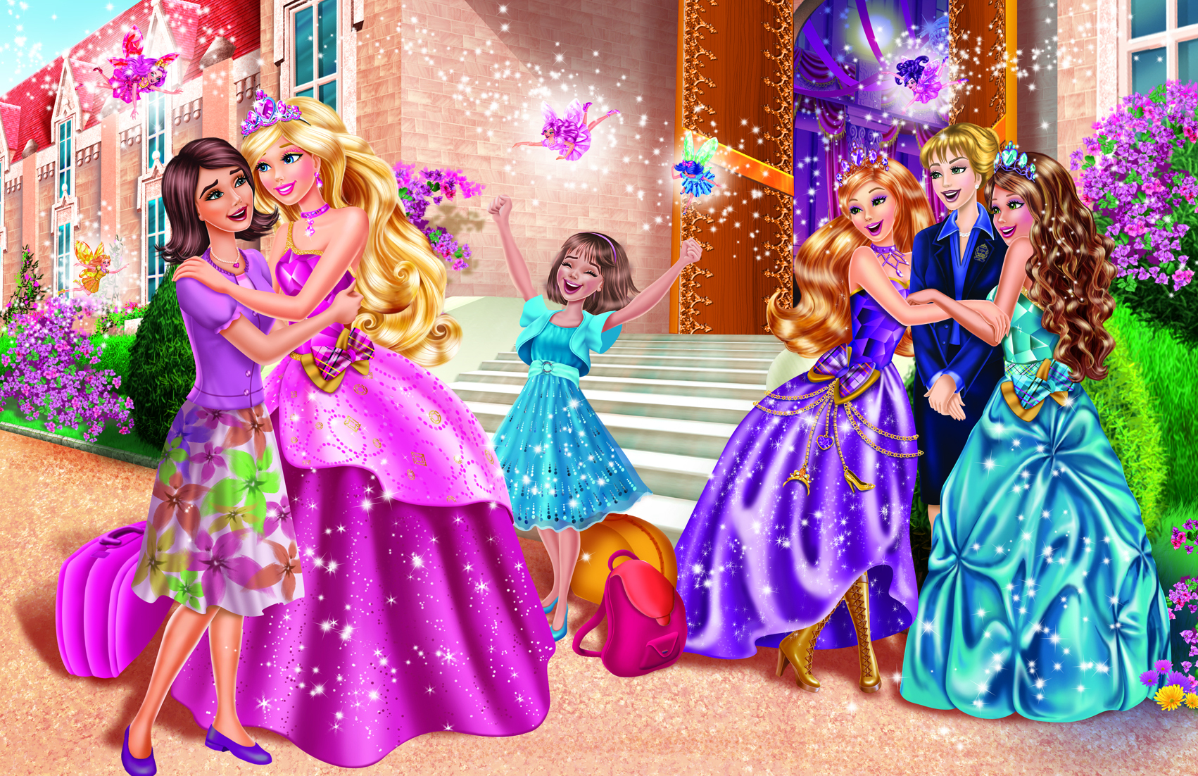 barbie in princess charm school full movie