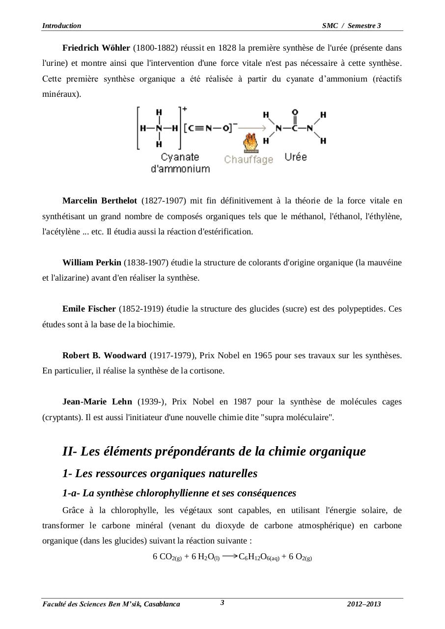 chimie organique pdf